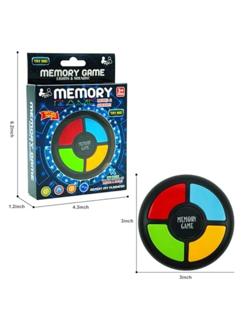 Handheld Memory Games for Kids Car Travel